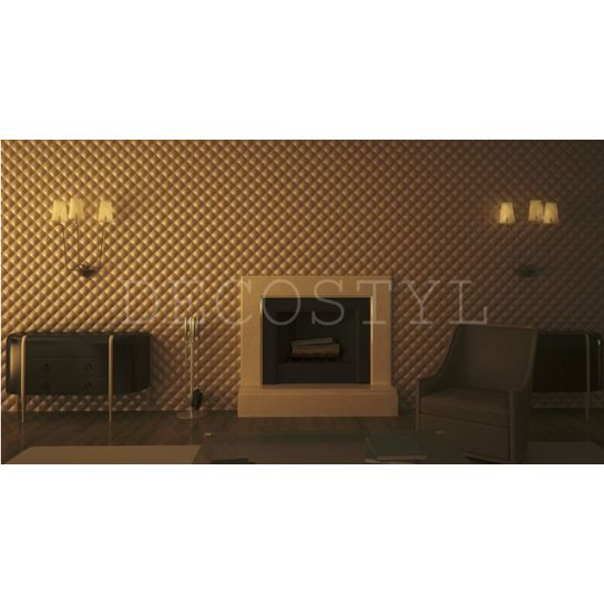 Гипсовая 3D-панель DecoStyl Кожа мелкая Гипсовая 3D-панель DecoStyl Кожа мелкая