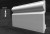 Плинтус из дюрополимера Decor Dizayn DD137