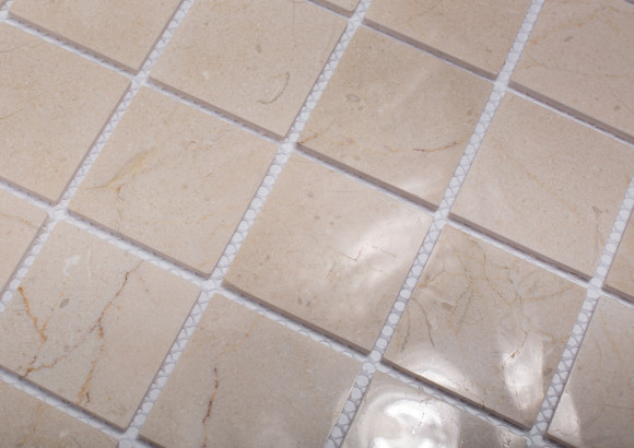 Мозаика Wild Stone 48x48 Crema Marfil Polished (JMST072) 305x305x4, натуральный мрамор Мозаика Wild Stone 48x48 Crema Marfil Polished (JMST072) 305x305x4, натуральный мрамор