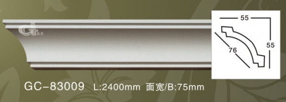 Лепнина ARTFLEX NEW GC-83009-55 Карниз гладкий