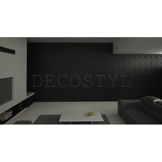 Гипсовая 3D-панель DecoStyl Шестигранник