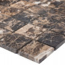Мозаика Wild Stone 48x48 Dark Emperador Matt (JMST071) 305x305x8, натуральный мрамор