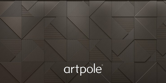 Дизайнерская панель 3D из гипса ARTPOLE FIELDS-3