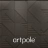 Дизайнерская панель 3D из гипса ARTPOLE FIELDS-3