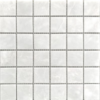Мозаика Wild Stone 48x48 White Polished (JMST058) 305x305x4, натуральный мрамор