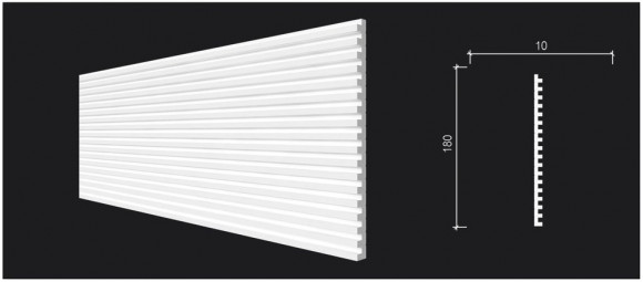 Панель из дюрополимера Decor Dizayn DD905(3m)