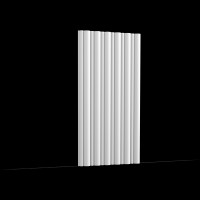 Декор из дюрополимера Orac Axxent WX211-2600 Flute Стеновая панель