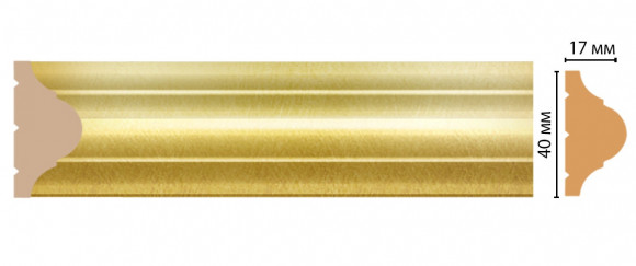 Decomaster D002-374 Цветной молдинг