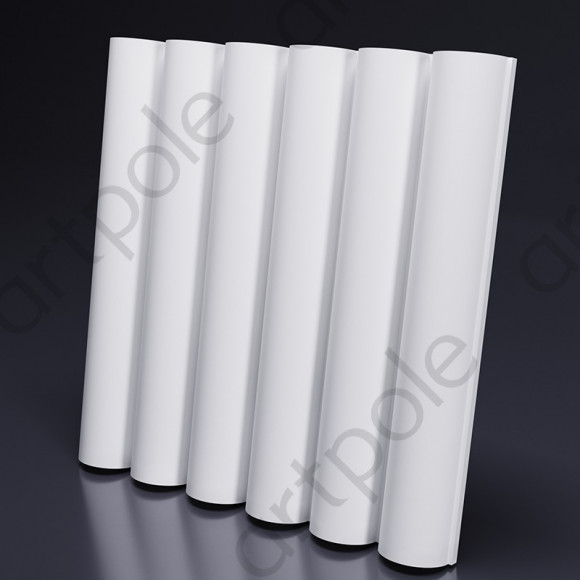 Дизайнерская панель 3D из гипса ARTPOLE TUBE