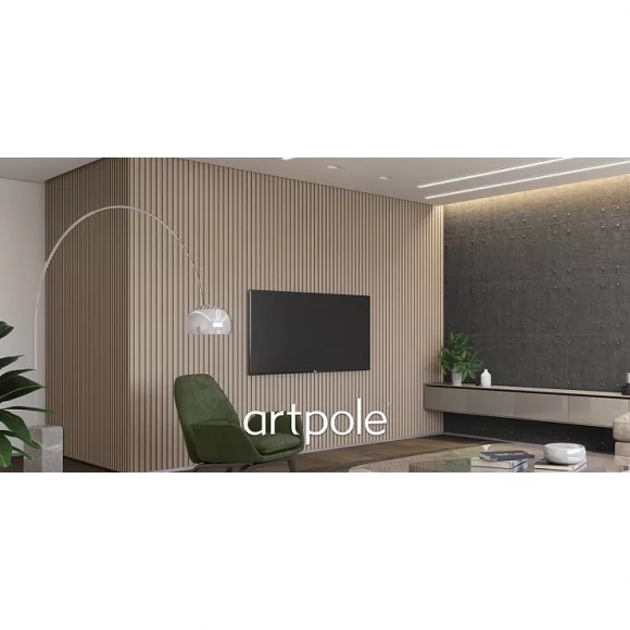 Дизайнерская панель 3D из гипса ARTPOLE VECTOR