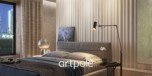 Дизайнерская панель 3D из гипса ARTPOLE WAVE