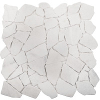 Мозаика Wild Stone Split White Matt (JMST040) 305x305x7, натуральный мрамор