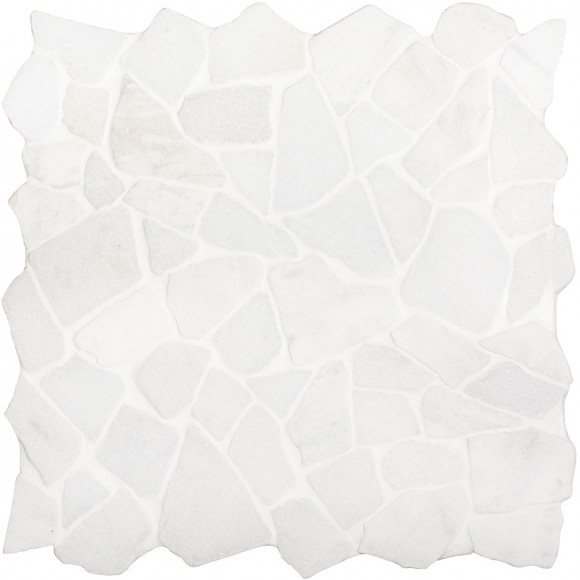 Мозаика Wild Stone Split White Matt (JMST040) 305x305x7, натуральный мрамор
