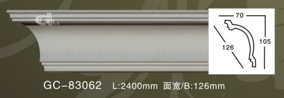 Лепнина ARTFLEX NEW GC-83062 Карниз гладкий