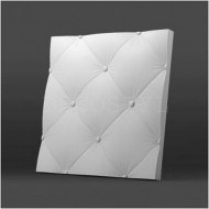 Гипсовая 3D-панель DecoStyl Кожа крупная