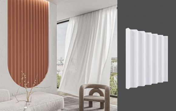 3D гипсовые панели DECO LINE MODERN Small Wave 3D гипсовые панели DECO LINE MODERN Small Wave