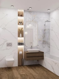 Керамогранит матовый STARO Rizzi Statuario Carvino 60x120 Matt