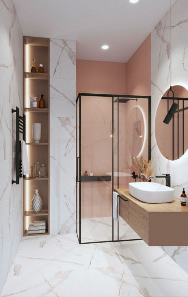 Керамогранит STAROSLIM Elite Peach 60x120 5мм Matt (4 шт.в уп)