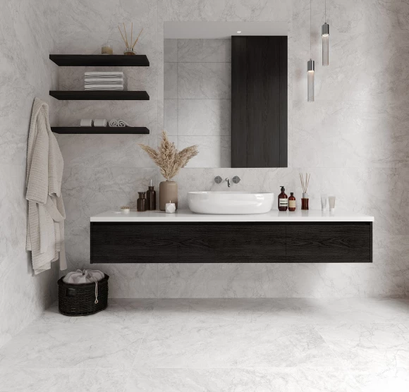 Керамогранит STARO LunaRossa Iberia Bianco 60x120 Carving Satin