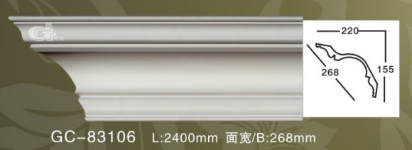 Лепнина ARTFLEX NEW GC-83106 Карниз гладкий