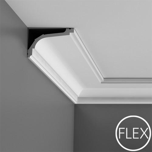 Лепнина Orac Luxxus C220F Карниз гибкий