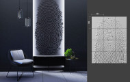Барельеф Deco Line FINGERPRINT
