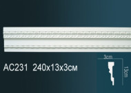 Лепнина Perfect AC231 молдинг с рисунком