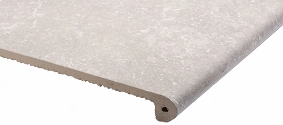 Ступень фронтальная Exagres Stone Peldano Gris 33x33х4