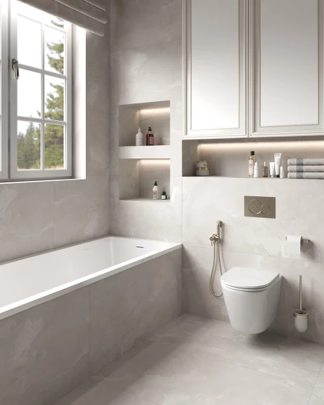 Керамогранит STARO LunaRossa Onyx Elegant Bianco 60x120 Satin Керамогранит STARO LunaRossa Onyx Elegant Bianco 60x120 Satin