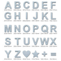 Декоративные буквы для интерьера ART DECOR