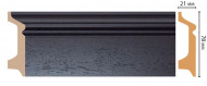 Decomaster D122-433 ДМ Цветной напольный плинтус