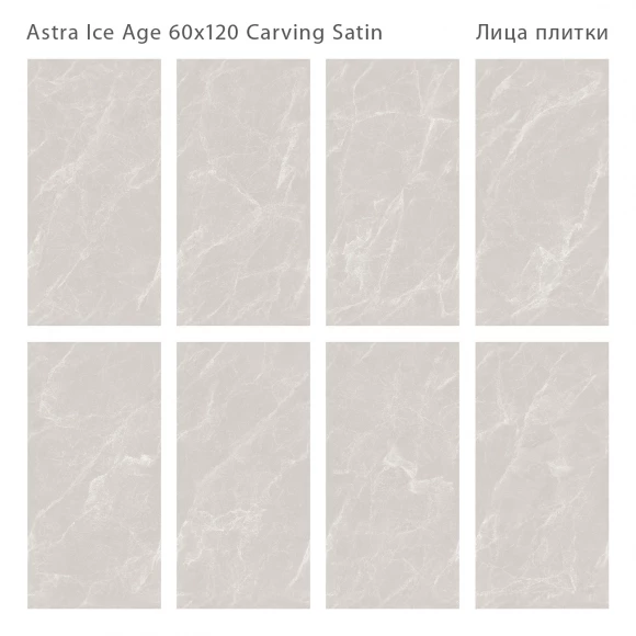 Керамогранит STARO LunaRossa Astra Ice Age 60x120 Carving Satin