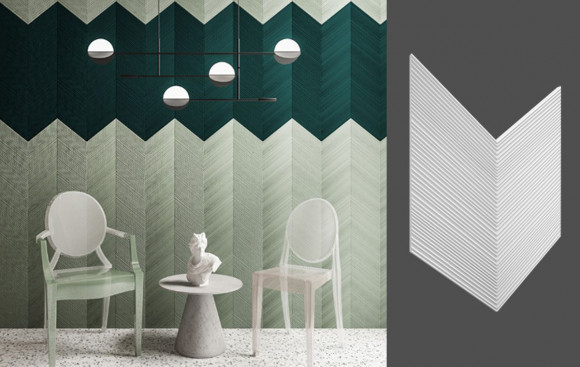 3D гипсовые панели DECO LINE NATURE E-08 3D гипсовые панели DECO LINE NATURE E-08
