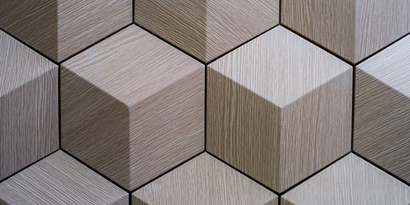 Настенная панель 3D из гипса ARTPOLE CUBE