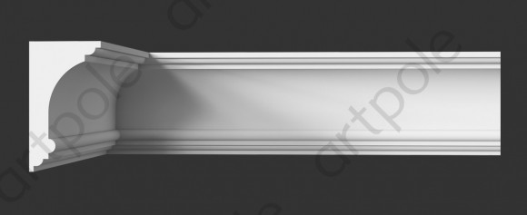 Карниз гладкий гипсовый ARTPOLE SKT133 Карниз гладкий гипсовый ARTPOLE SKT133