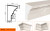 Фасадный карниз LepninaPlast КВ-210/1