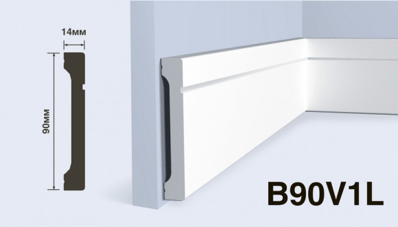 Плинтус Hiwood B90V1L Плинтус Hiwood B90V1L