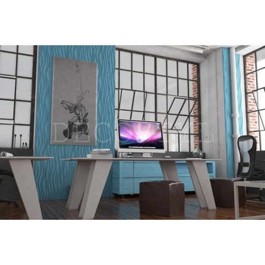 Гипсовая 3D-панель DecoStyl Мягкий шелк