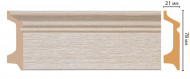 Decomaster D122-71 ДМ Цветной напольный плинтус