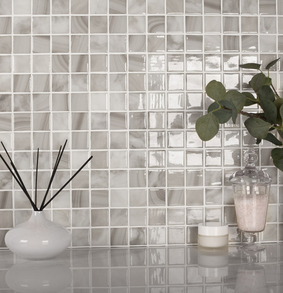 Мозаика Vidrepur Nature Pearl River №5600 (на сетке) 38x38