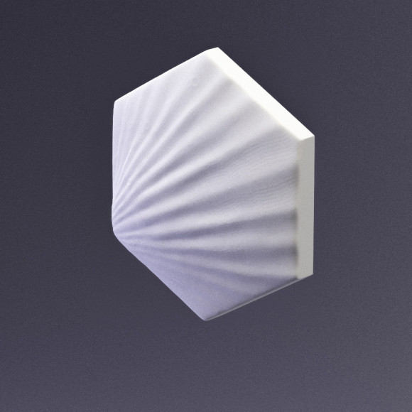Настенная панель 3D из гипса ARTPOLE HEKSA Настенная панель 3D из гипса ARTPOLE HEKSA