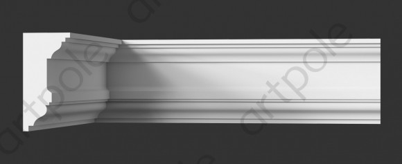 Карниз гладкий гипсовый ARTPOLE SKT136