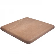 Ступень угловая Exagres Stone Cartabon Brown 33х33х4