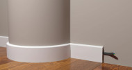 Плинтус из дюрополимера Decor Dizayn DD706F гибкий