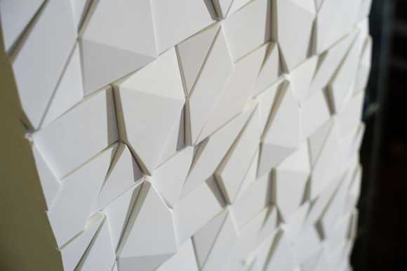 Настенная панель 3D из гипса ARTPOLE Elementary ORIGAMI