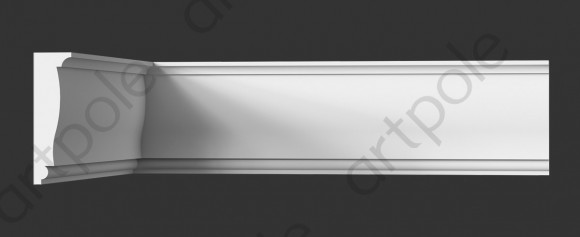 Карниз гладкий гипсовый ARTPOLE SKT138 Карниз гладкий гипсовый ARTPOLE SKT138