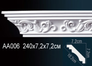 Лепнина Perfect AA006F Карниз гибкий