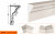 Фасадный карниз LepninaPlast КВ-220/3