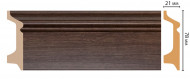 Decomaster D122-74 ДМ Цветной напольный плинтус