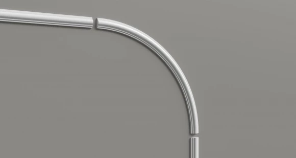 Угловой элемент Decor Dizayn NP4-DD35 (300mm) Нео-Полимер